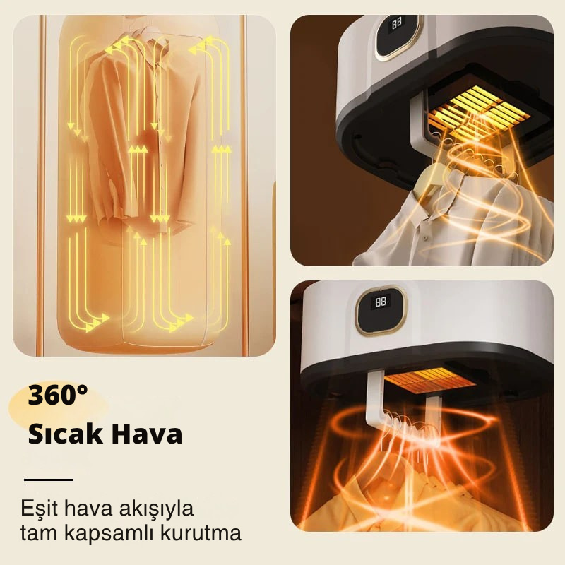 Askı Matic Yeni Nesil Kurutma Makinesi